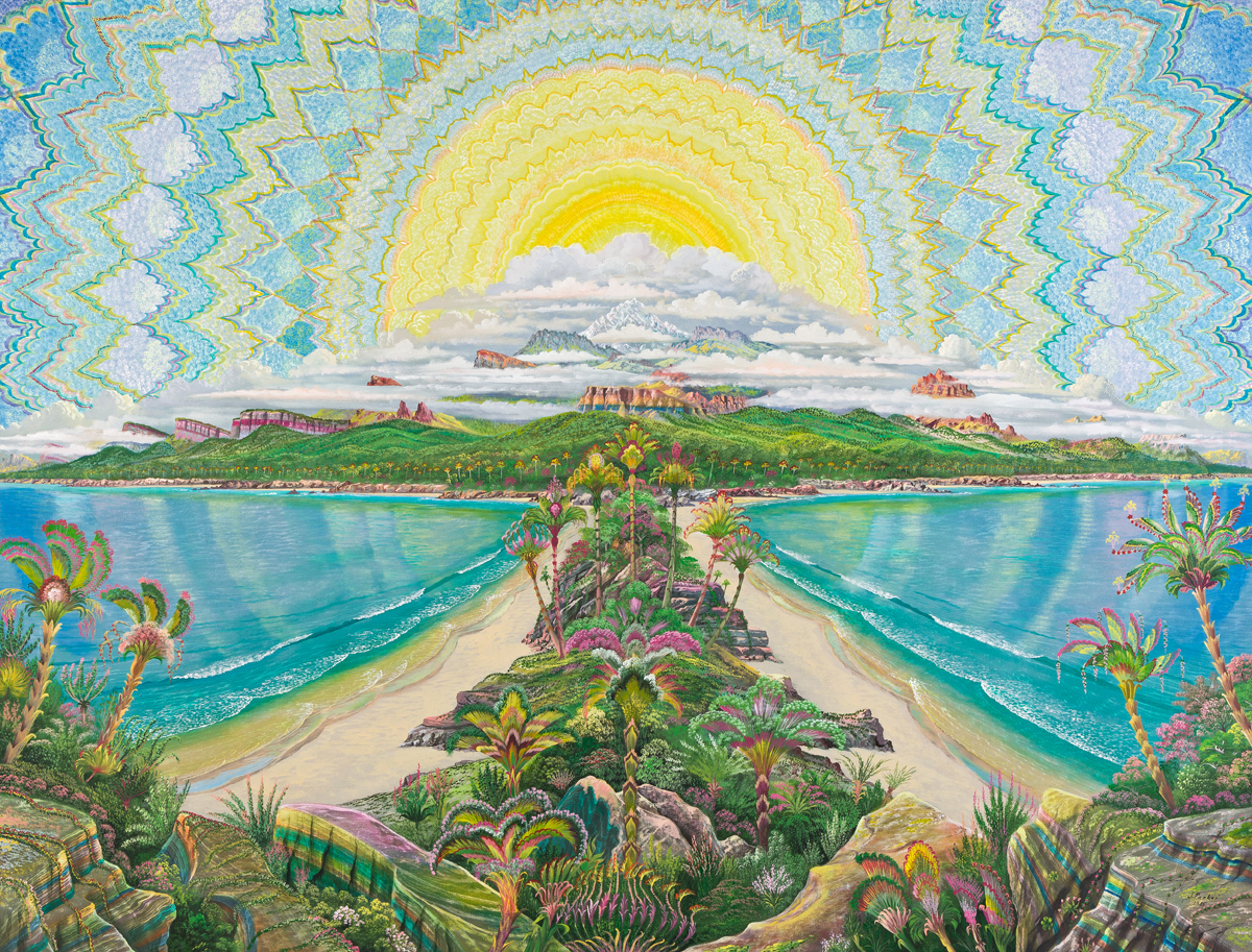 JOSEPH PARKER Untitled (Tropical Landscape).